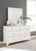 Fortman - White - Dresser And Mirror - Tallahassee Discount Furniture (FL)