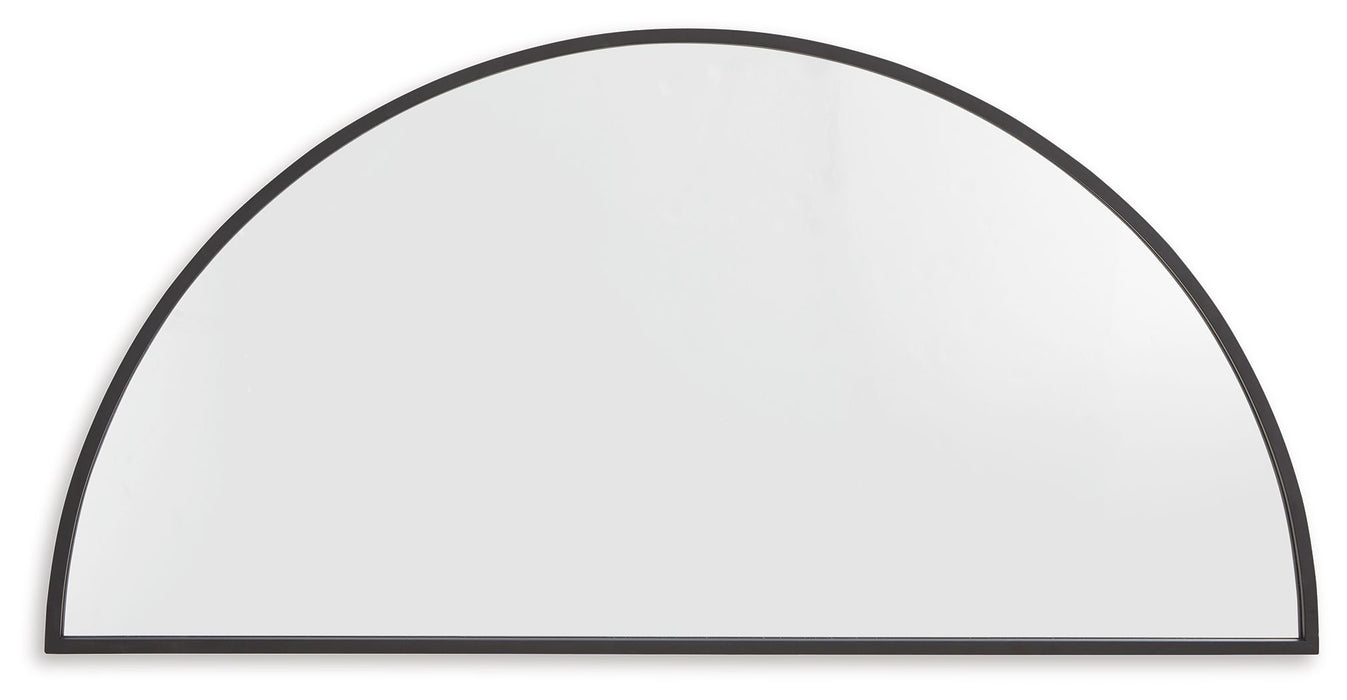 Denlow - Black - Accent Mirror - Tallahassee Discount Furniture (FL)