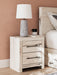 Lawroy - Two Drawer Night Stand - Light Natural - Tallahassee Discount Furniture (FL)