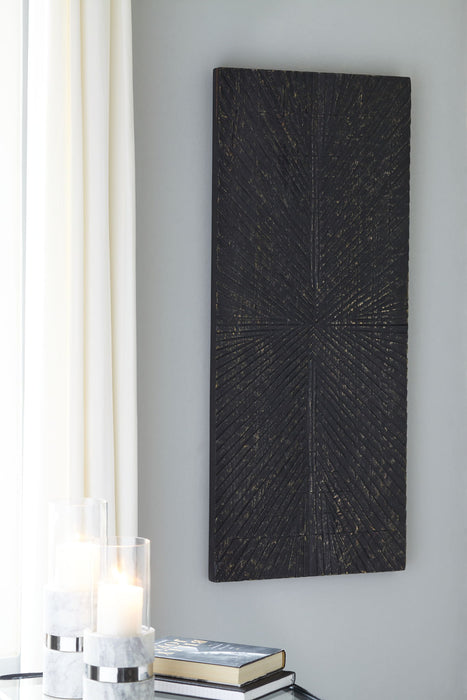 Lenora - Antique Black - Wall Decor - Tallahassee Discount Furniture (FL)