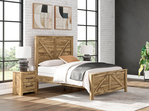 Maystonna - Crossbuck Panel Bed - Tallahassee Discount Furniture (FL)