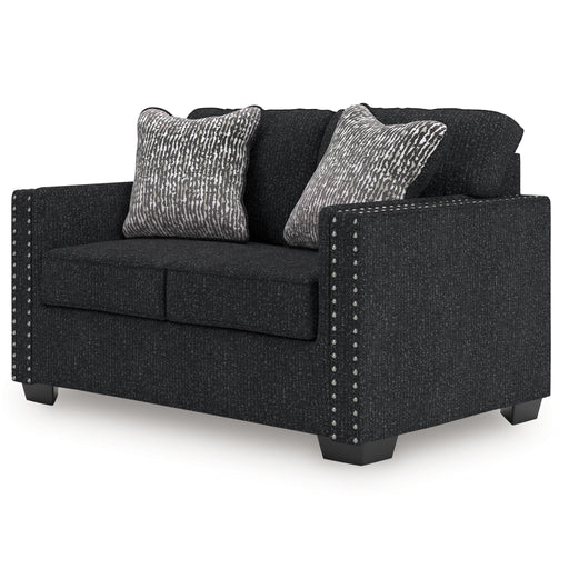 Jasmine Peaks - Loveseat - Coal - Tallahassee Discount Furniture (FL)