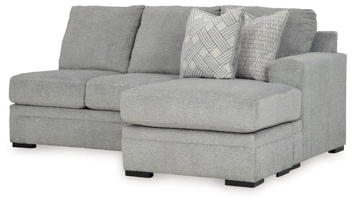Casselbury - Cement - Raf Sofa Chaise - Tallahassee Discount Furniture (FL)