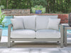 Hurley Park - Loveseat With Cushion - Gray - Tallahassee Discount Furniture (FL)