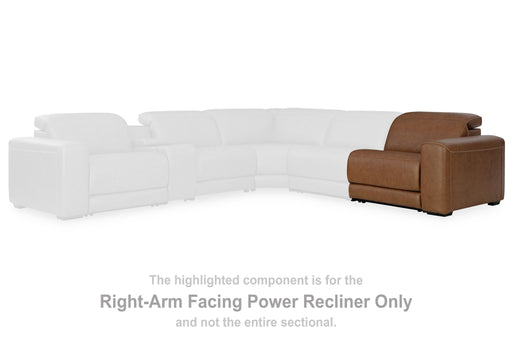 Magic Man - Caramel - RAF Zero Wall Power Recliner - Tallahassee Discount Furniture (FL)