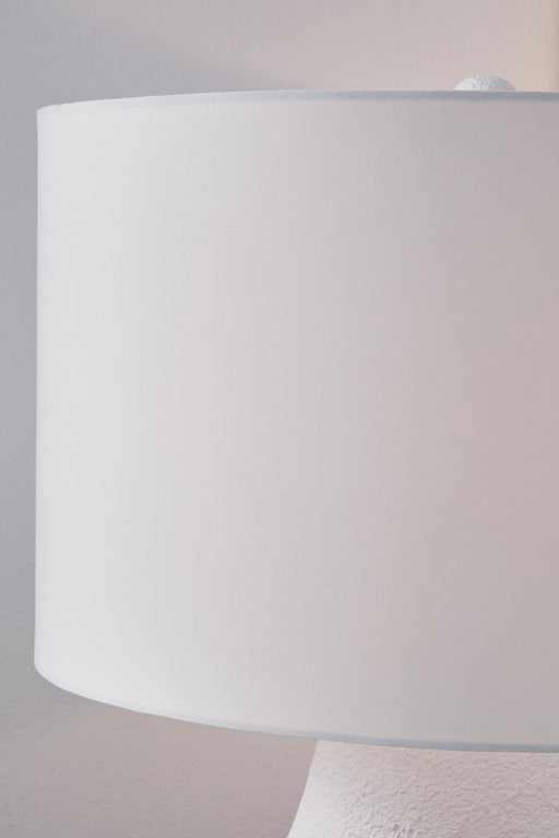 Dashland - Metal Table Lamp - White / Navy - Tallahassee Discount Furniture (FL)