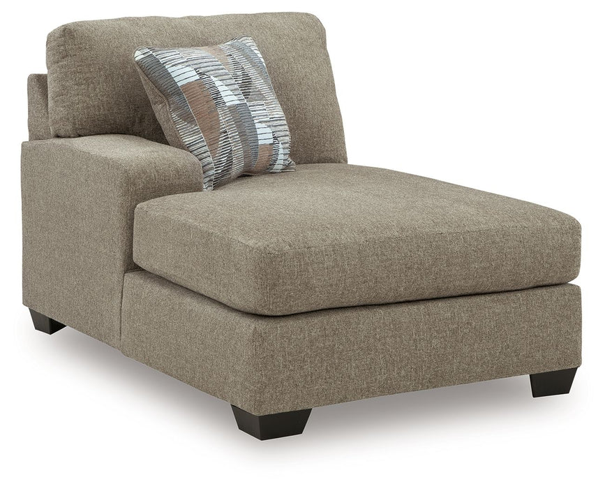 Newellen - LAF Corner Chaise - Beige - Tallahassee Discount Furniture (FL)