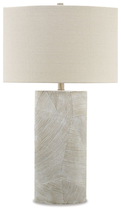 Bradard - Poly Table Lamp  - Brown - Tallahassee Discount Furniture (FL)