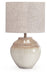 Waldish - Cream / Beige - Metal Table Lamp - Tallahassee Discount Furniture (FL)