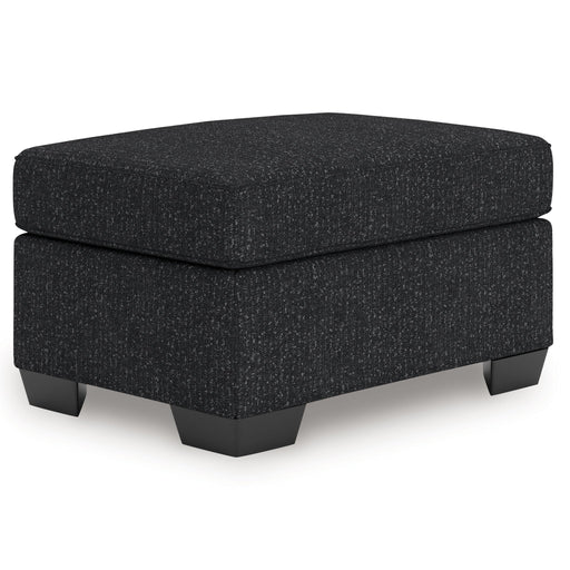 Jasmine Peaks - Ottoman - Coal - Tallahassee Discount Furniture (FL)