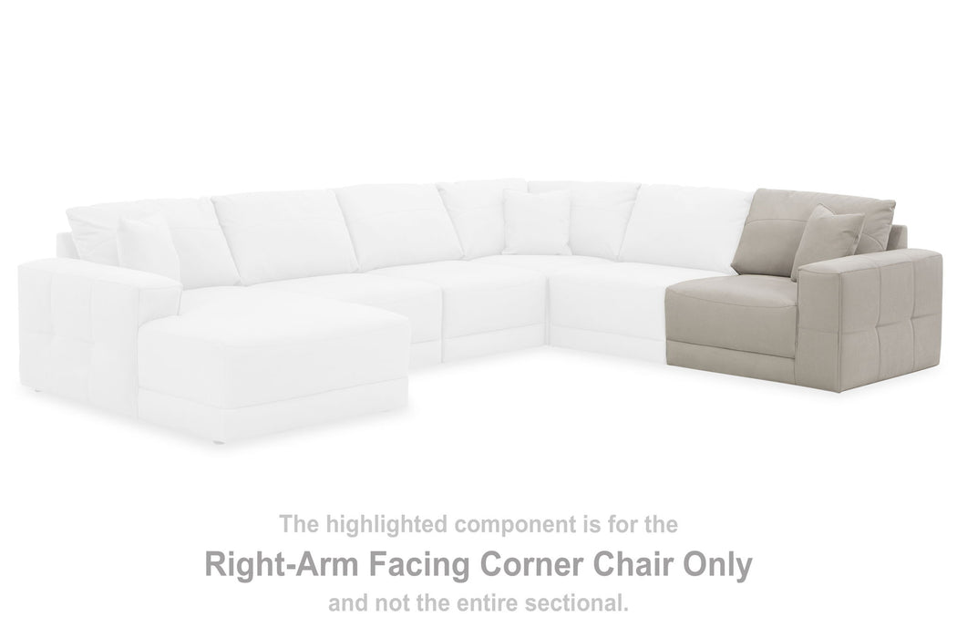 Next-Gen Gaucho - RAF Corner Chair - Gray - Tallahassee Discount Furniture (FL)