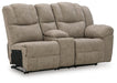 Pearce-Pike - RAF Reclining Loveseat With Console - Birch - Tallahassee Discount Furniture (FL)