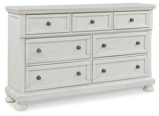 Robbinsdale - Dresser, Mirror - Antique White - Tallahassee Discount Furniture (FL)