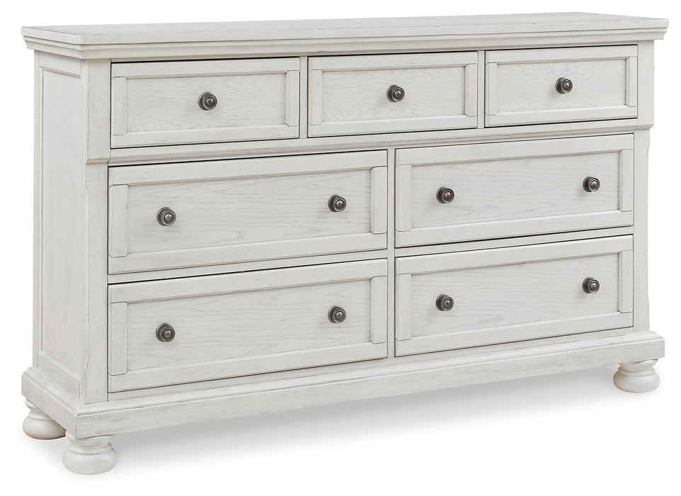 Robbinsdale - Dresser, Mirror - Antique White - Tallahassee Discount Furniture (FL)