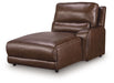 DeepWakes - RAF Press Back Power Chaise - Canyon - Tallahassee Discount Furniture (FL)