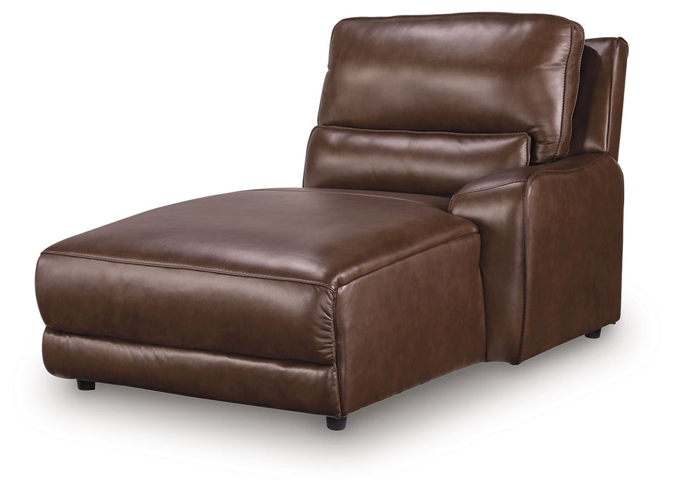 DeepWakes - RAF Press Back Power Chaise - Canyon - Tallahassee Discount Furniture (FL)