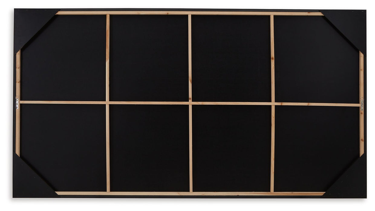 Delstone - Black / White - Wall Art - Tallahassee Discount Furniture (FL)