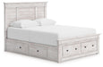 Makidern - Panel Storage Bed With 2 Under Bed Storage Units - Tallahassee Discount Furniture (FL)