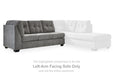 Marleton - Gray - Laf Sofa - Tallahassee Discount Furniture (FL)