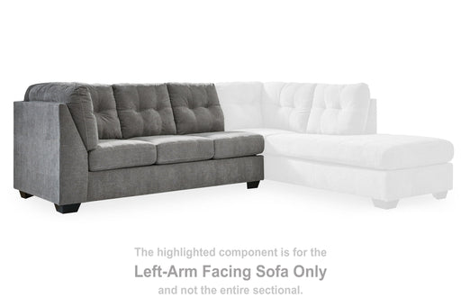Marleton - Gray - Laf Sofa - Tallahassee Discount Furniture (FL)