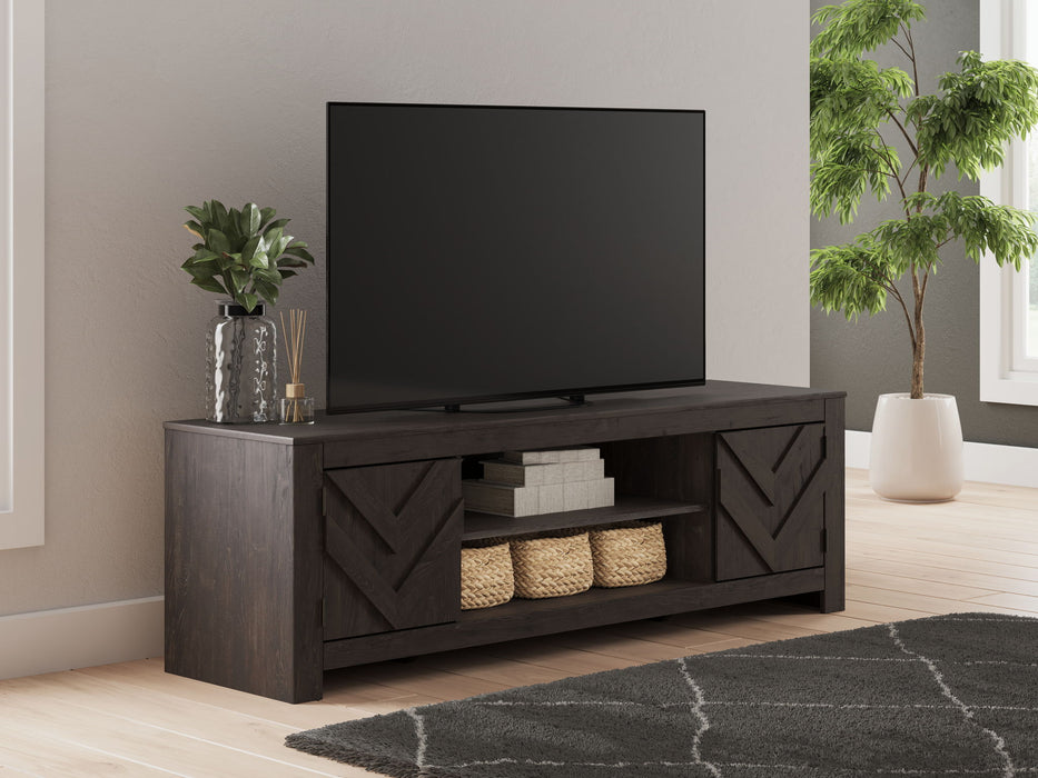 Cayboni - LG TV Stand With Fireplace Option - Tallahassee Discount Furniture (FL)
