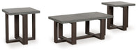 Dynnford - Gray / Brown - Occasional Table Set (Set of 3) - Tallahassee Discount Furniture (FL)