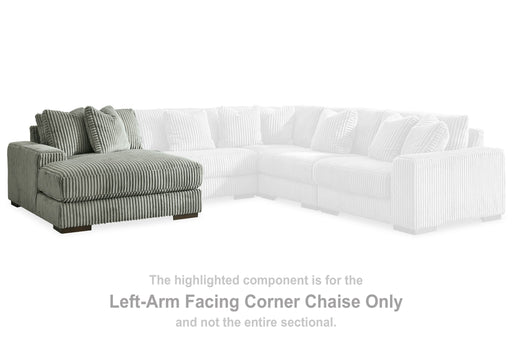 Lindyn - Fog - LAF Corner Chaise - Tallahassee Discount Furniture (FL)