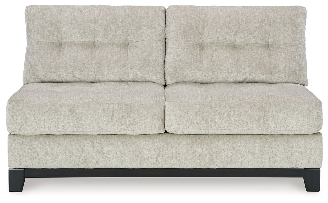 Maxon Place - Stone - Armless Loveseat - Tallahassee Discount Furniture (FL)