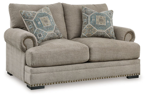 Galemore - Quarry - Loveseat - Tallahassee Discount Furniture (FL)