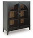 Armenleigh - Black / Brown - Bar Cabinet - Tallahassee Discount Furniture (FL)