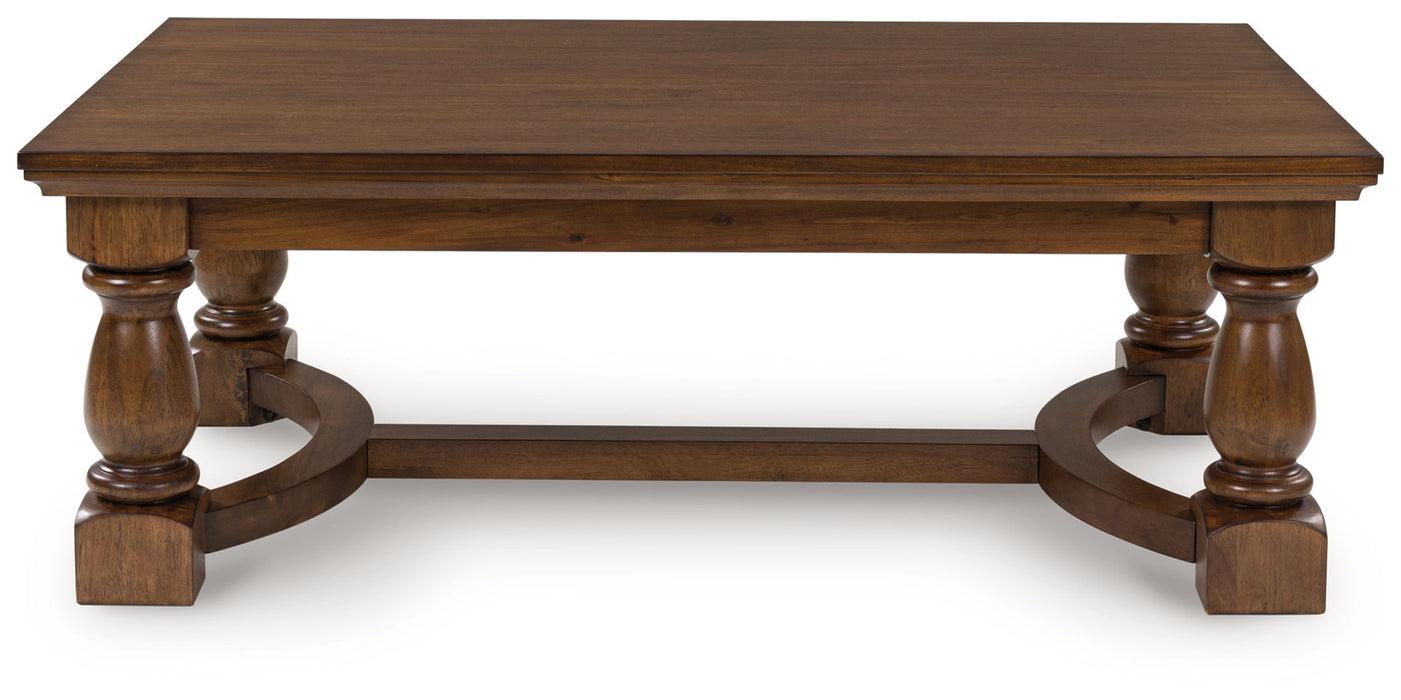 Sturlayne - Brown - Rectangular Cocktail Table - Tallahassee Discount Furniture (FL)