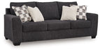 Loreo - Queen Sofa Sleeper - Ebony - Tallahassee Discount Furniture (FL)