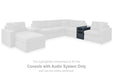 Modmax - Ink - Console With Audio System - Tallahassee Discount Furniture (FL)