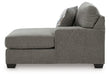 Clarington - RAF Corner Chaise - Greystone - Tallahassee Discount Furniture (FL)