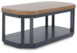 Landocken - Brown / Blue - Occasional Table Set (Set of 3) - Tallahassee Discount Furniture (FL)