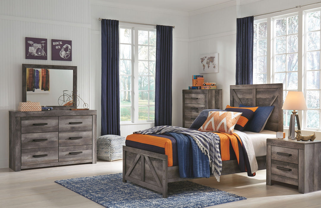 Wynnlow - Crossbuck Panel Bed - Tallahassee Discount Furniture (FL)