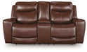 Next Move - Power Reclining Loveseat With Console / Adjustable Headrest - Tallahassee Discount Furniture (FL)