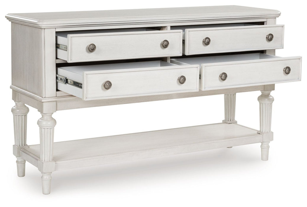 Montelaine - Antique White - Dining Room Server - Tallahassee Discount Furniture (FL)