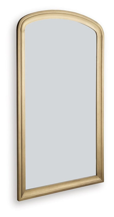 Fintan - Gold Finish - Floor Mirror - Tallahassee Discount Furniture (FL)