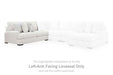 Misty-Lakes - LAF Loveseat - Chalk - Tallahassee Discount Furniture (FL)