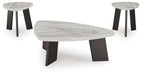 Lilyberg - Occasional Table Set (Set of 3) - Gray / Black - Tallahassee Discount Furniture (FL)