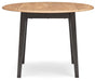 Gesthaven - Round Dining Room Drop Leaf Table Set - Tallahassee Discount Furniture (FL)