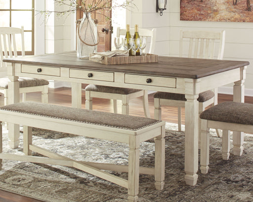 Bolanburg - Rectangular Dining Room Table - Beige - Tallahassee Discount Furniture (FL)