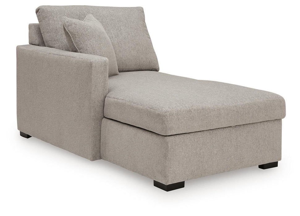 ModMax Luxe - LAF Corner Chaise - Flint - Tallahassee Discount Furniture (FL)