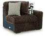 Midnight-Madness - RAF Corner Chair - Chocolate - Tallahassee Discount Furniture (FL)