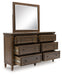 Sturlayne - Brown - Dresser And Mirror - Tallahassee Discount Furniture (FL)