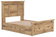 Makidern - Panel Storage Bed With 2 Under Bed Storage Units - Tallahassee Discount Furniture (FL)
