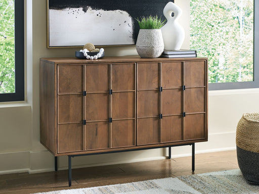 Juddins - Brown - Accent Cabinet - Tallahassee Discount Furniture (FL)