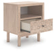 Arloster - Tan - One Drawer Night Stand - Tallahassee Discount Furniture (FL)