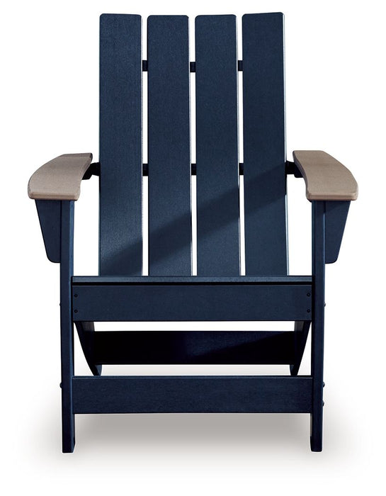 East Beach - Adirondack Chair - Black / Beige - Tallahassee Discount Furniture (FL)